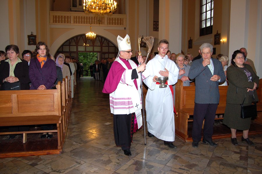 Wizytacja Kan. Ks. Bp  Miziński, 2011-05-15-Klementowice