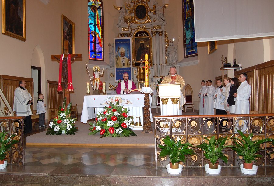 Wizytacja Kan. Ks. Bp  Miziński, 2011-05-15-Klementowice