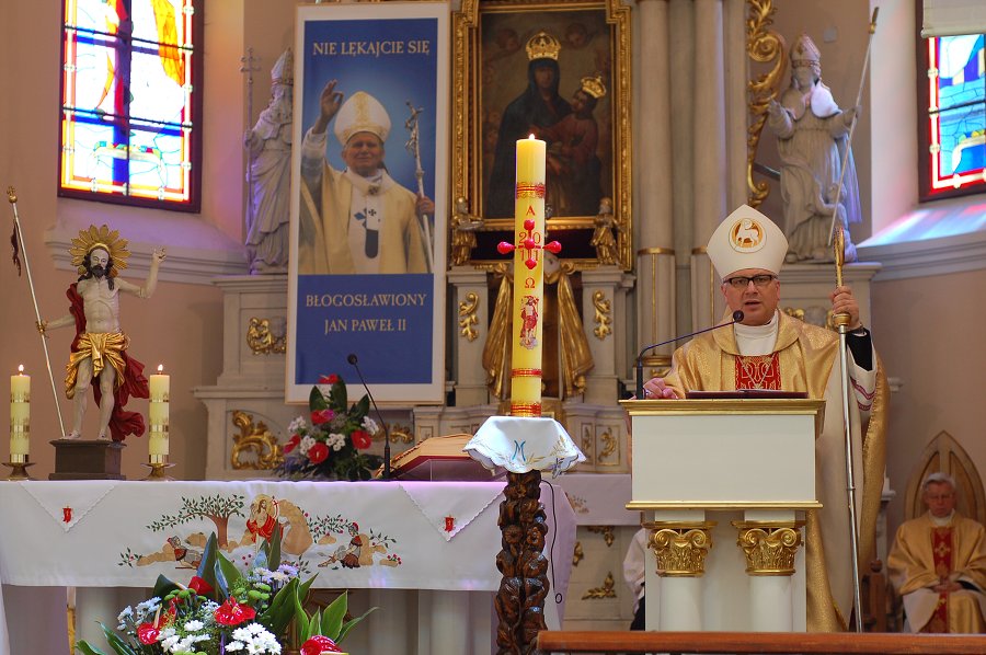 Wizytacja Kan. Ks. Bp  Miziński, 2011-05-15-Klementowice