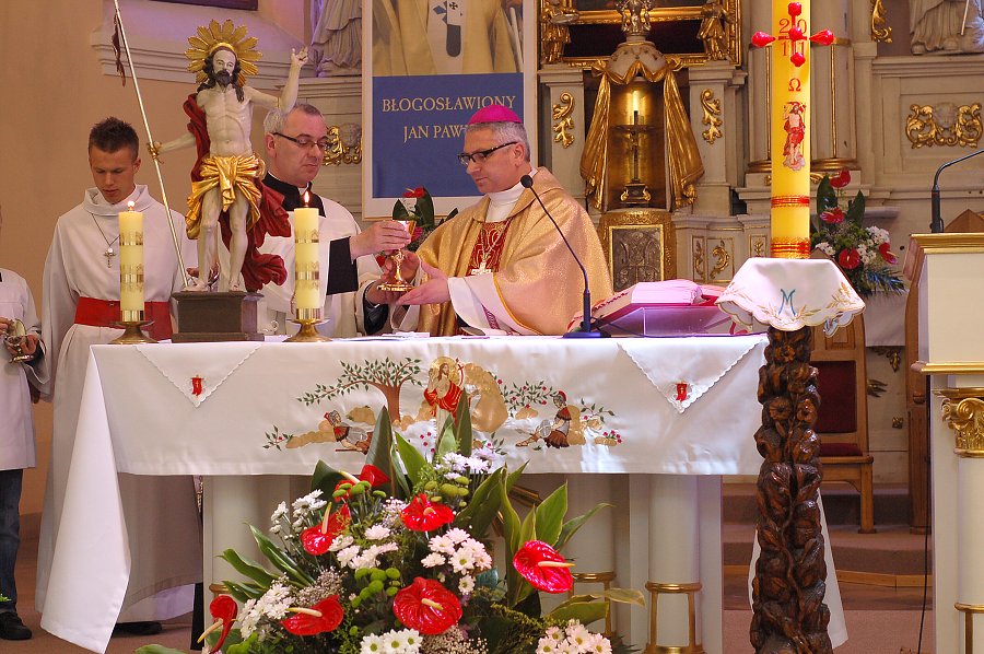 Wizytacja Kan. Ks. Bp  Miziński, 2011-05-15-Klementowice