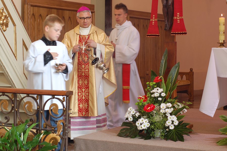 Wizytacja Kan. Ks. Bp  Miziński, 2011-05-15-Klementowice