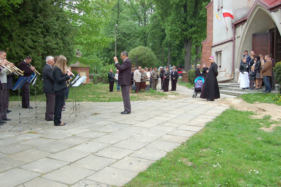 Wizytacja Kan. Ks. Bp  Miziński, 2011-05-15-Klementowice