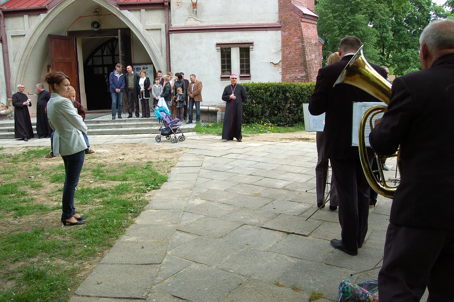 Wizytacja Kan. Ks. Bp  Miziński, 2011-05-15-Klementowice