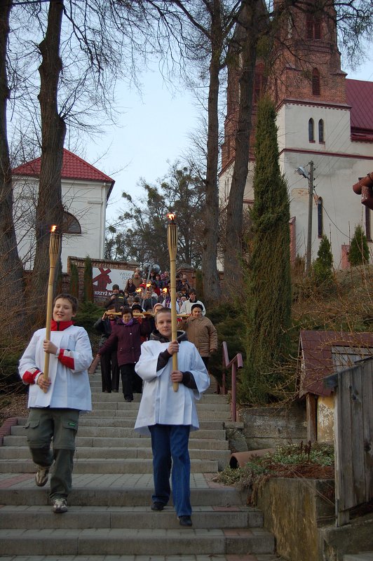Droga Krzyżowa ulicami Klementowic_2010-03-26