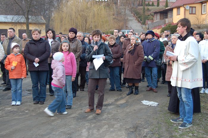 Droga Krzyżowa ulicami Klementowic_2010-03-26