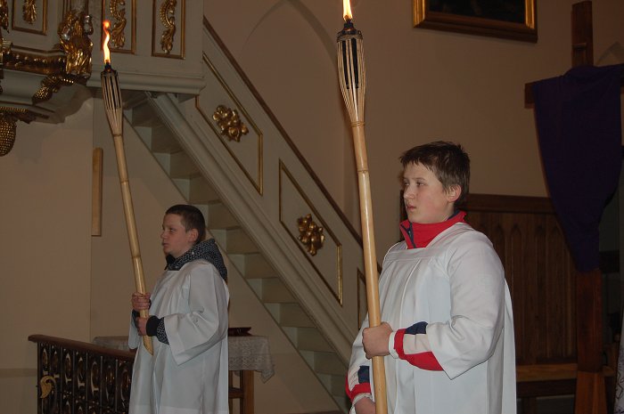 Droga Krzyżowa ulicami Klementowic_2010-03-26