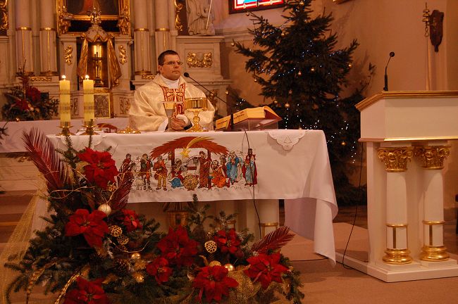 Kol�dy gra Orkiestra D�ta z Kurowa_2009.01.11