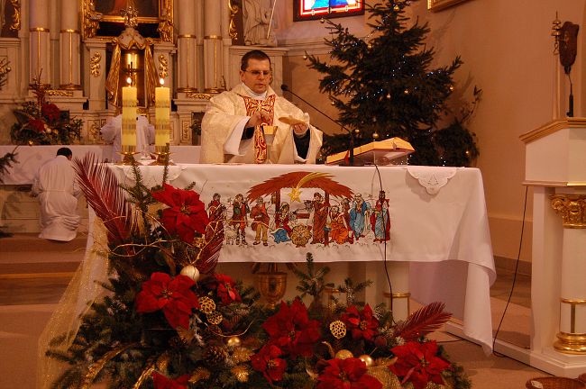 Kol�dy gra Orkiestra D�ta z Kurowa_2009.01.11