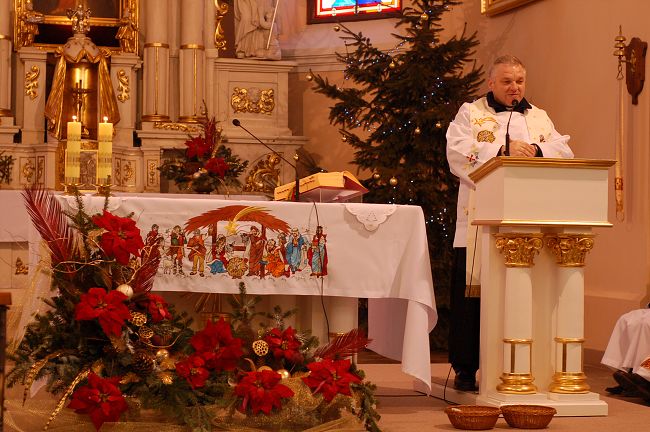 Kol�dy gra Orkiestra D�ta z Kurowa_2009.01.11