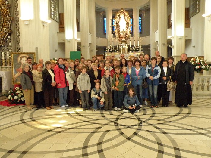 Pielgrzymka do Niepokalanowa, O�wi�cimia, �agiewnik