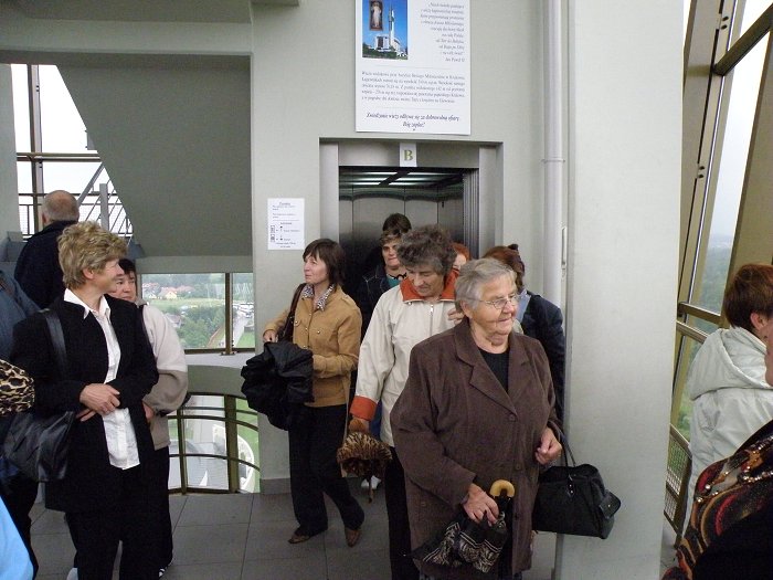 Pielgrzymka do Niepokalanowa, O�wi�cimia, �agiewnik