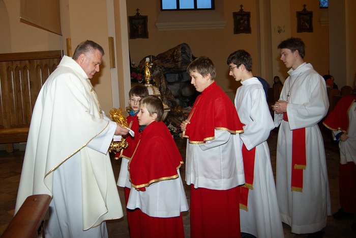 Relikwie Jana Marii Vianney`a - Klementowice, 2010-04-09