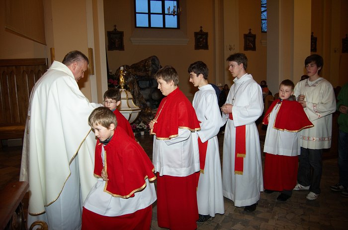 Relikwie Jana Marii Vianney`a - Klementowice, 2010-04-09