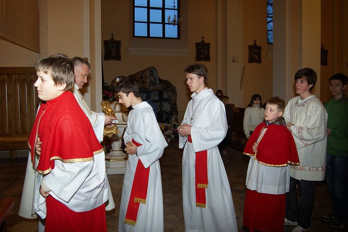 Relikwie Jana Marii Vianney`a - Klementowice, 2010-04-09